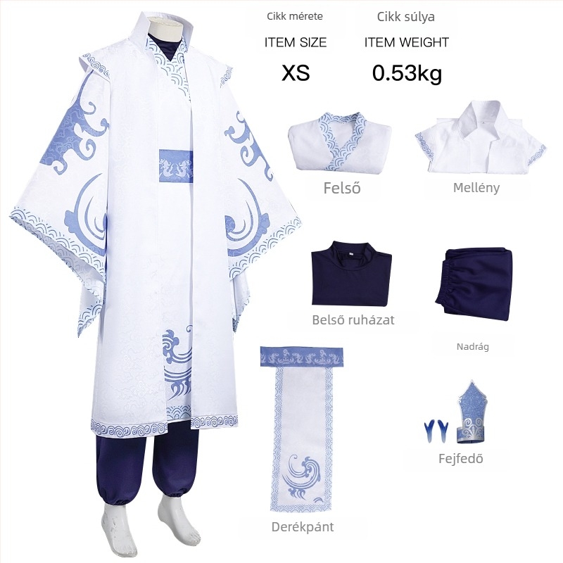 Shen Xiaopard anime film karakter cosplay ruha