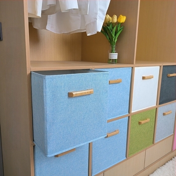 Textil ruhatartó doboz, illatmentes, mosható, összecsukható, gardrób rendező, mérete állítható