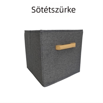 Textil ruhatartó doboz, illatmentes, mosható, összecsukható, gardrób rendező, mérete állítható