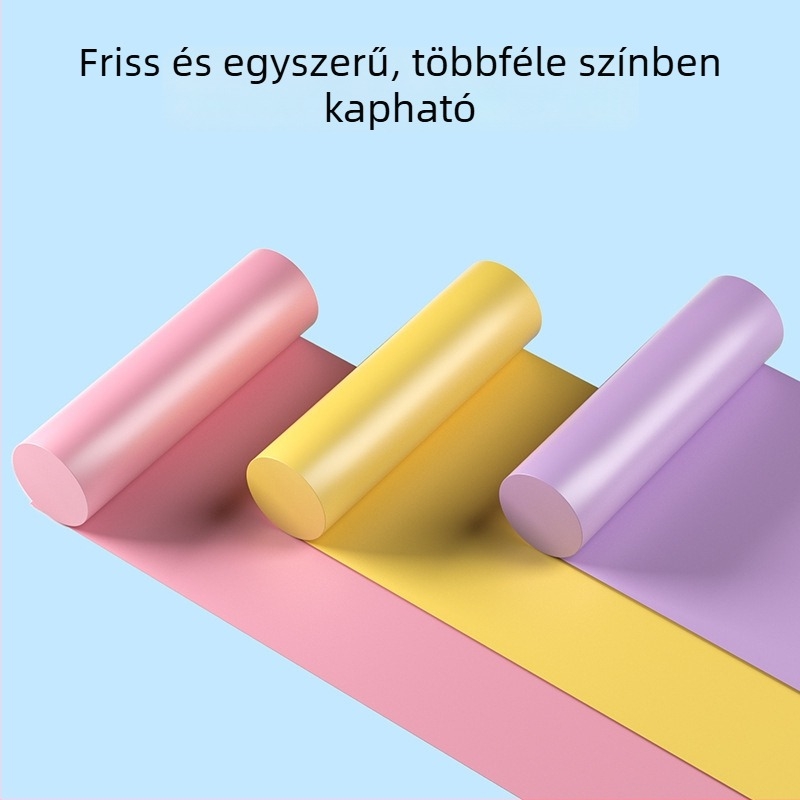 Mellény-stílusú szemeteszsákok, vastagítottak és tartósak, egyszer használatosak a háztartási konyhához