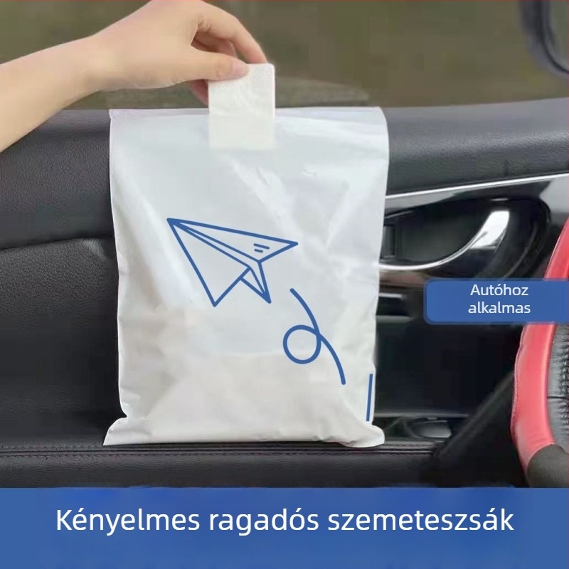 Öntapadós szemeteszsákok íróasztalokhoz, diákszobákhoz, osztálytermekhez és autókhoz