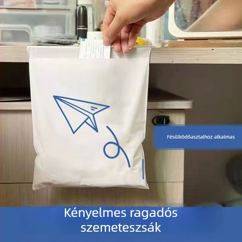 Öntapadós szemeteszsákok íróasztalokhoz, diákszobákhoz, osztálytermekhez és autókhoz