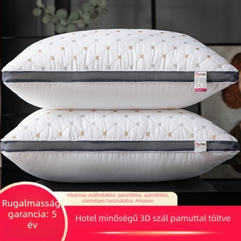 Diákpárna belső mag, hotel típusú párna belső, pár otthoni használatra, poliészter rost töltet
