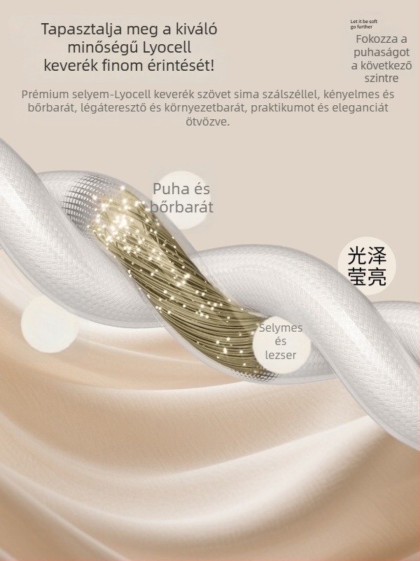 Férfiaknak szóló alapréteg hosszú ujjú felső Mulberry Silk-Blend anyagból, félnyakú, antibakteriális Lyocell, tavasz–ősz