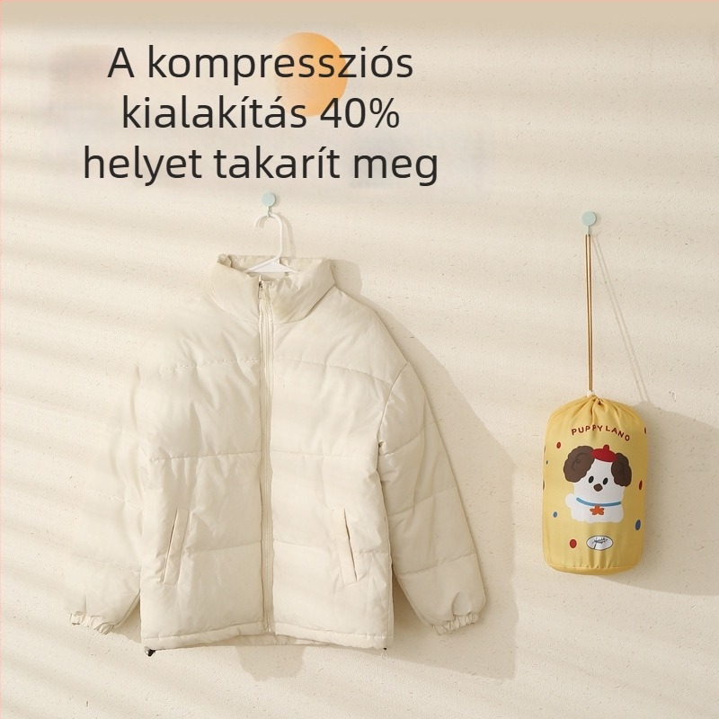 Összenyomható tároló tasakok ruhákhoz és pehelykabátokhoz, utazáshoz és otthoni rendezéshez, hordozható ruházati szervezők