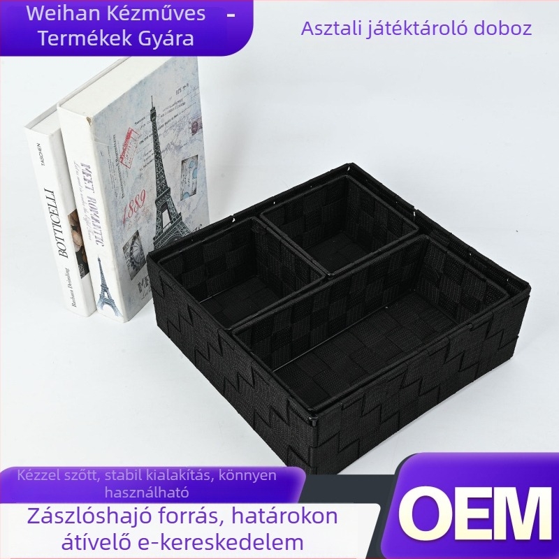 Kézzel szőtt tároló kosár szőlőindákból, asztali rendező apró tárgyakhoz, modern minimalist dizájn