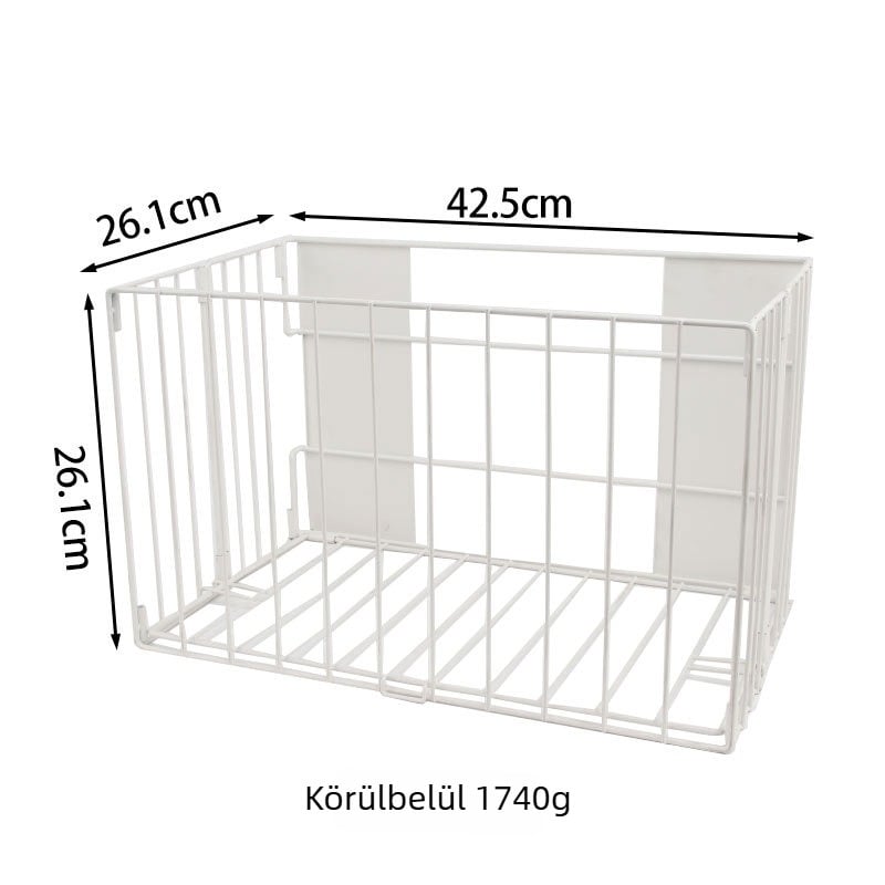 Összecsukható játékok tároló kosár szénacélból, fogantyúval, háziállatok számára – minimalist nappali dizájn