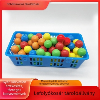 Többfunkciós vízelvezető tárolókosár fürdőszobába és konyhába