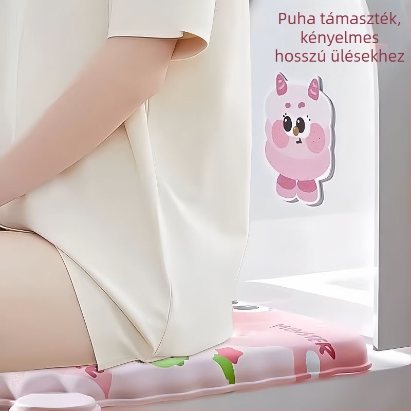 EVA vécéfedél alátét, antibakteriális, négy évszakos, vízálló és mosható otthoni használatra
