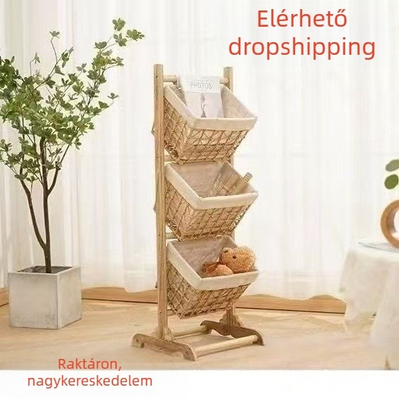 Otthoni többrétegű szőtt tárolókosár