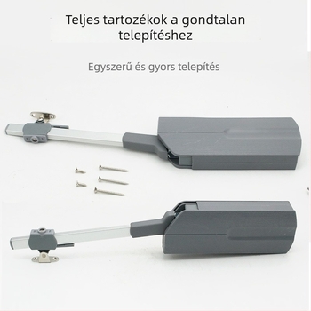 Nagy teherbírású szekrényajtó-emelő rúd hidraulikus csillapítással
