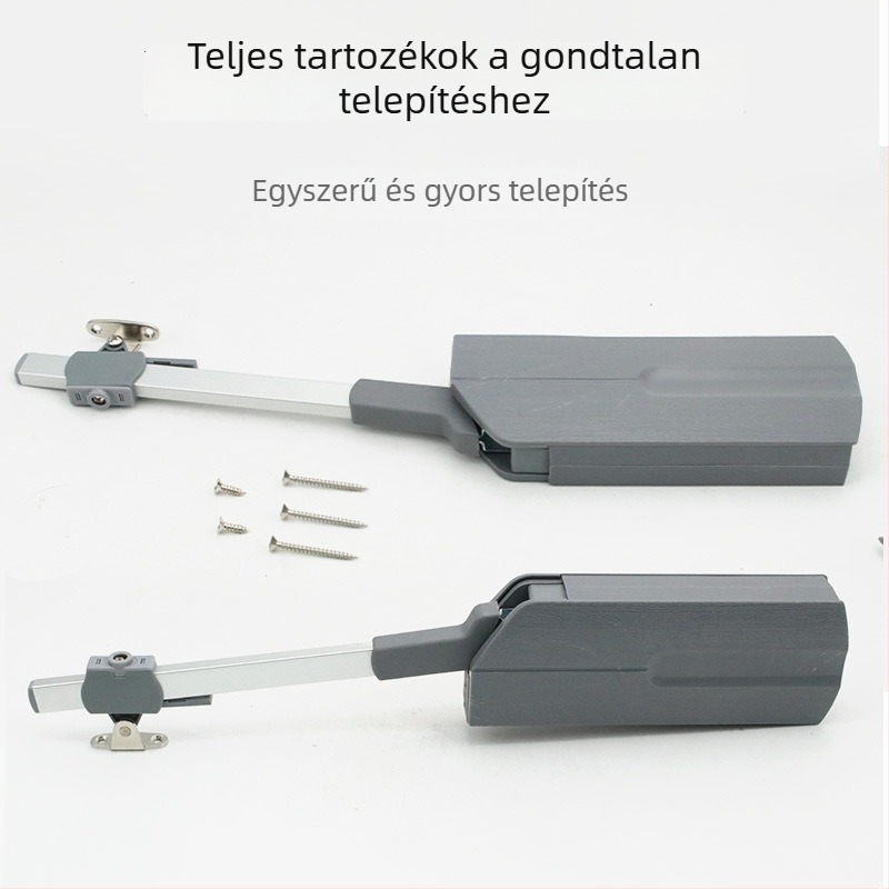 Nagy teherbírású szekrényajtó-emelő rúd hidraulikus csillapítással