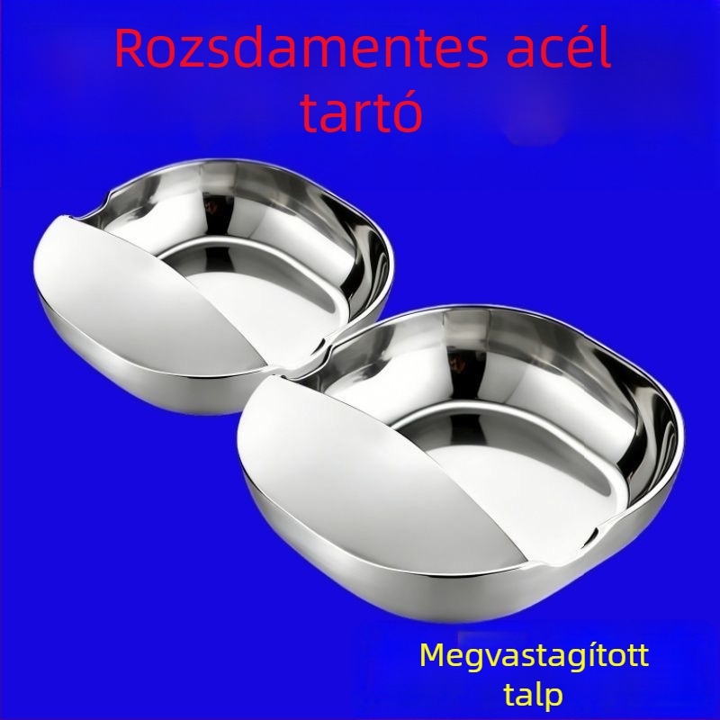 Rozsdamentes acél kanál- és spatula tartó állvány, fedő és spatula tartó, hőálló a konyhapultra