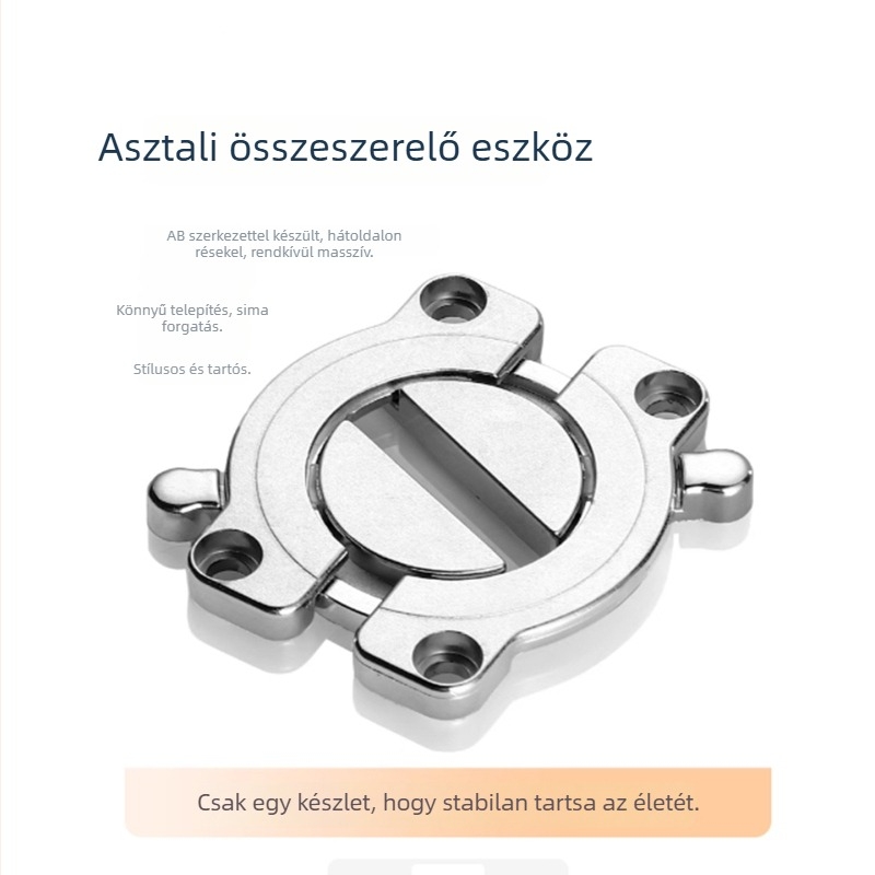 Asztallap-csatlakozókészlet – rögzítőelemek étkező- és irodai asztalokhoz
