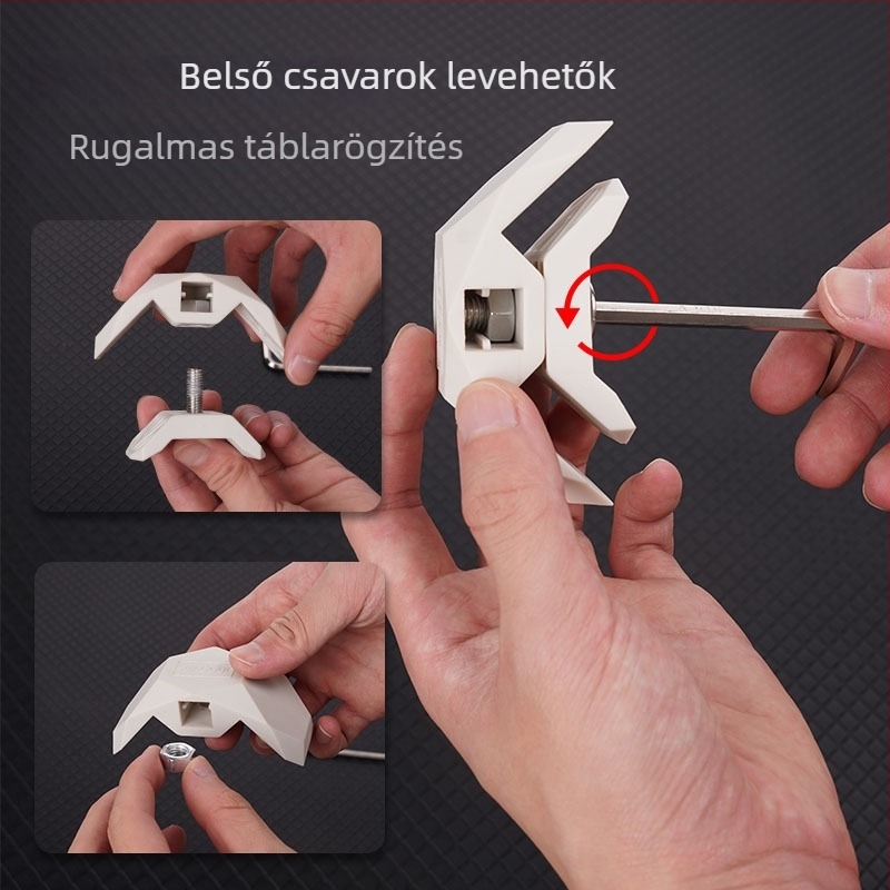 90°-os, erősített nylonból készült csatlakozók szekrényekhez