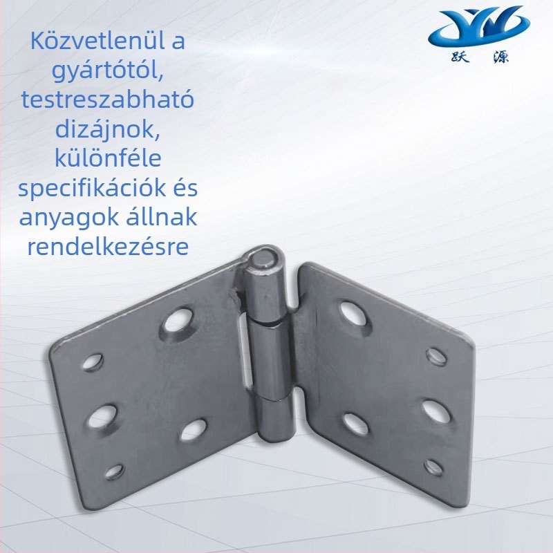180°-os forgású szénacél zsanér lemezekhez, összecsukható zsanér