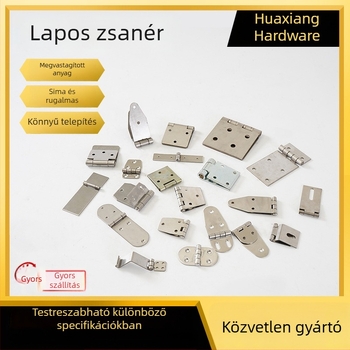Rozsdamentes acélból készült hosszú pánt szekrényekhez és tűzvédelmi dobozokhoz, összecsukható pánt