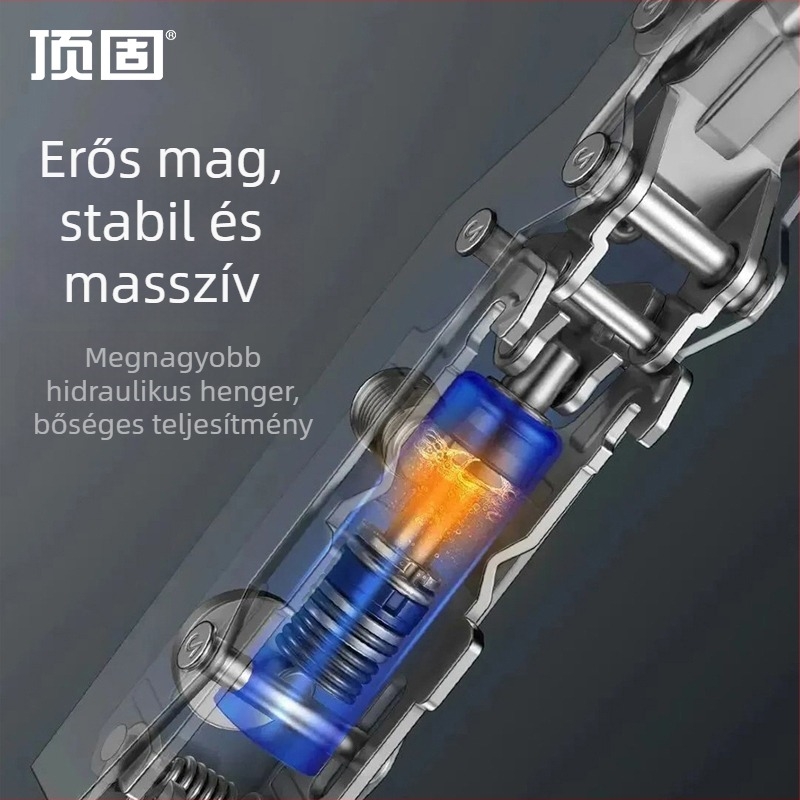 Dinggu pánt 304 rozsdamentes acélból, csillapítóval, összecsukható szekrény-hardver, kétfokozatú ajtónyitó pánt