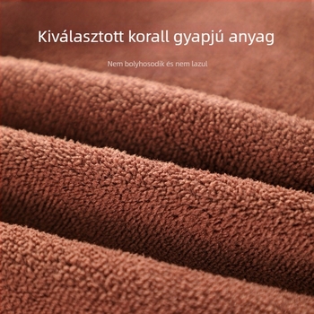 Mikroszálas tisztító kendő, nedvszívó, szöszmentes, akasztóval ellátott vastag kialakítású; üveghez, konyhához, edényekhez és felületekhez