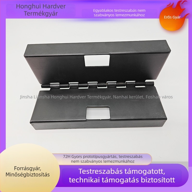 Létra pántok nehéz terhelésű galvanizált acélból, összecsukható létrákhoz, doboz típusú hosszú szalagpántok
