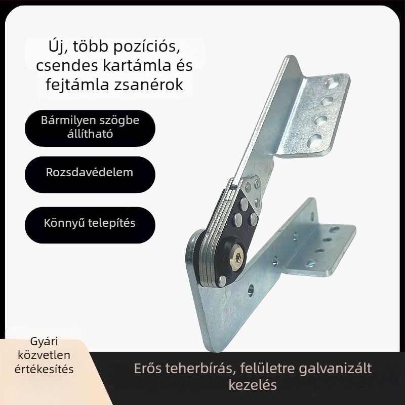 Díványfejtámla csukló – állítható háttámla-szög, több pozíció