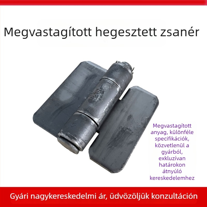 Kivehető hegesztett vas ajtópántok, megvastított, pormentes kivitel vas ajtókhoz és korlátokhoz