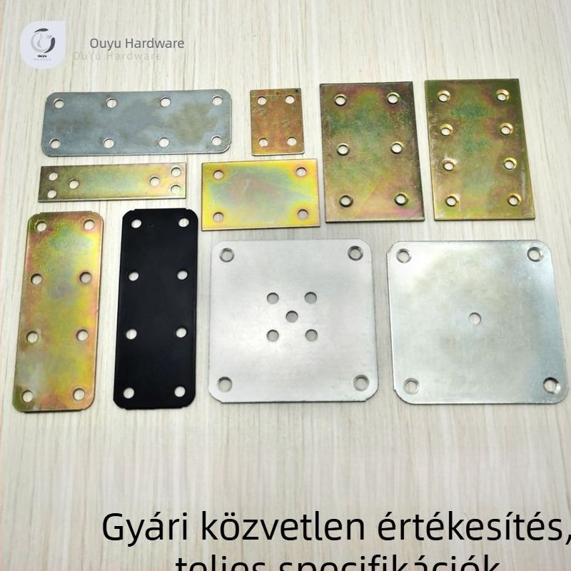 Sűrített hideg-hengerelt acél csatlakozólemez, egyenes darab, bútorokhoz
