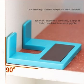 Gyors zsanértelepítő elem az egész házhoz, 2 mm-es ajtóhézag, alapvető szekrény-telepítő eszköz