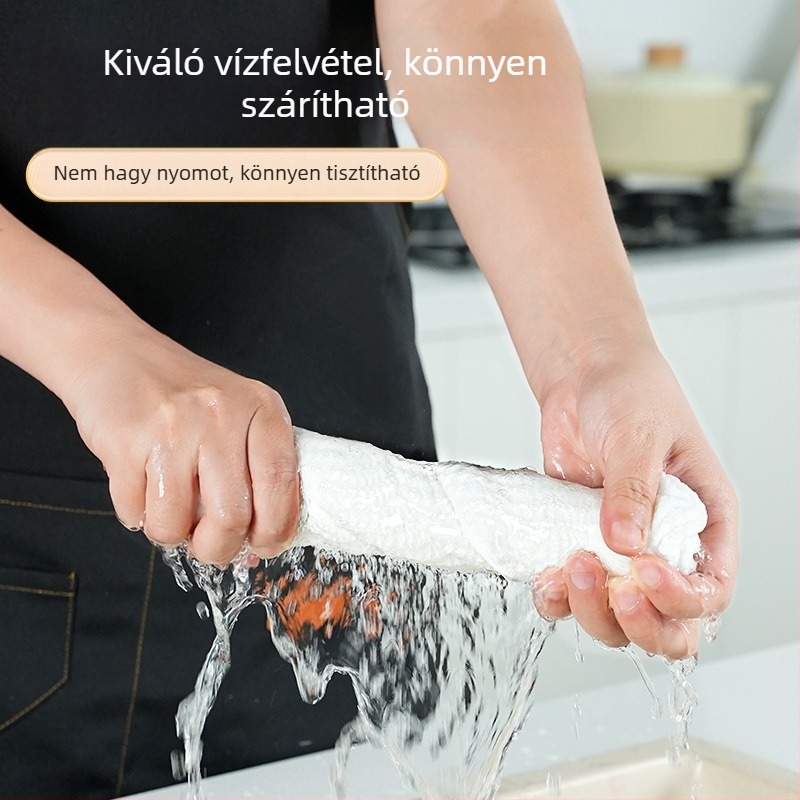 Nem szőtt anyagú kendő poharak tisztítására éttermekben és szállodákban, üvegtárgyakhoz, konyhában, szálmentes