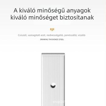 Rozsdamentes acél falra szerelhető polctartó