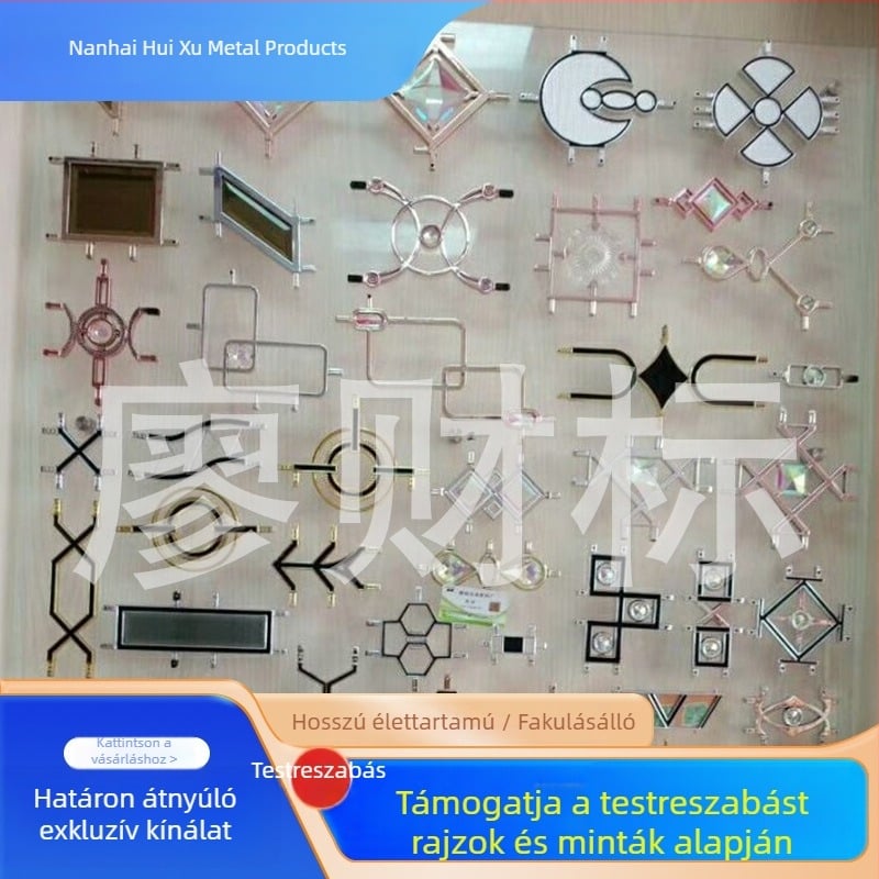 Üvegajtóhoz aranyozott jáde dísz ajtóvirág