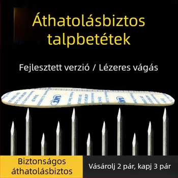 Fa kemény talp munkához, perforáció- és szögellenálló, deformációmentes, szilárd tartás