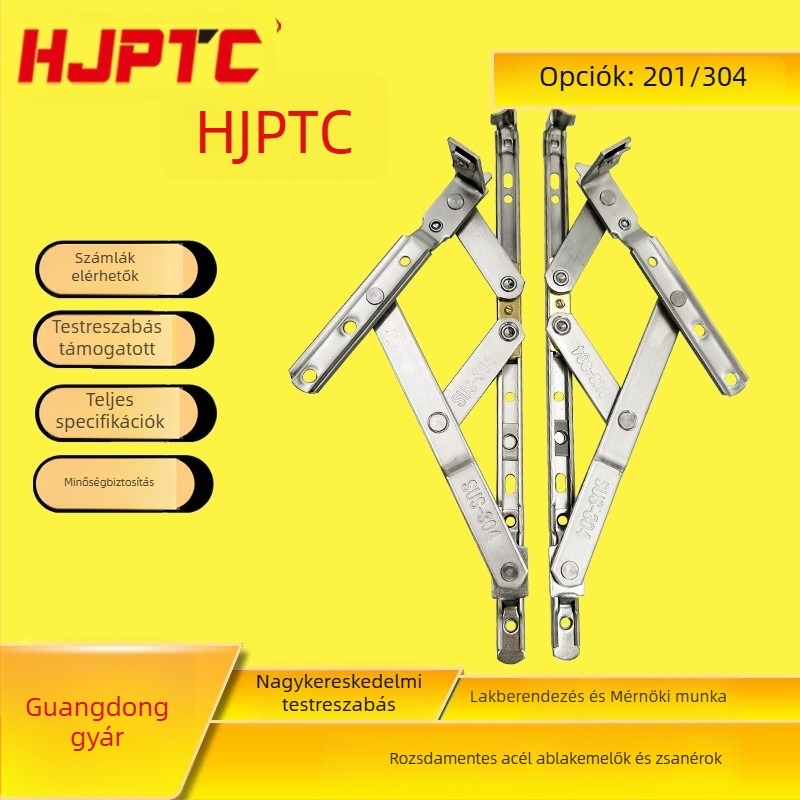 HJPTC Hopat 304 rozsdamentes acél gyorsan szerelhető ajtó- és ablakzárókhoz, hardver kiegészítők, ablaktámasz, modern minimalista stílus