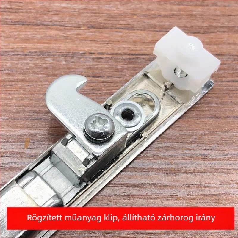 73-as modell automata ablakzár csúszóablakokra – cinkötvözet, modern minimalist dizájn, kampózár