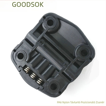 Pozícionáló csukló 80°, 115°, 150° stopokkal; ház C6 nylon műanyag; CL195 távtartó; intervallumos pozicionálás; forgónyomaték 0,7–1,7 Nm; sorozat 2wk-c60-c