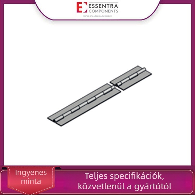 Essentra 304 rozsdamentes acél folyamatos zsanér SR 5590, 1,2 mm vastagság