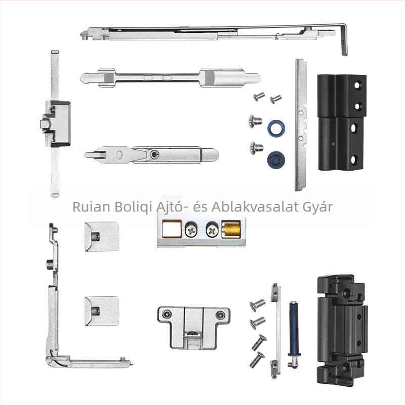 Belülről nyíló és belső forgású fogantyúrendszer ajtókhoz és ablakokhoz | cinkötvözet | modern minimalist stílus