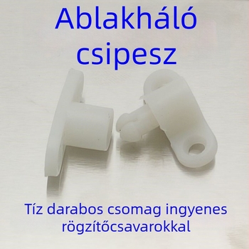 Régi stílusú PVC szúnyogháló ablakzár, anti‑lopás