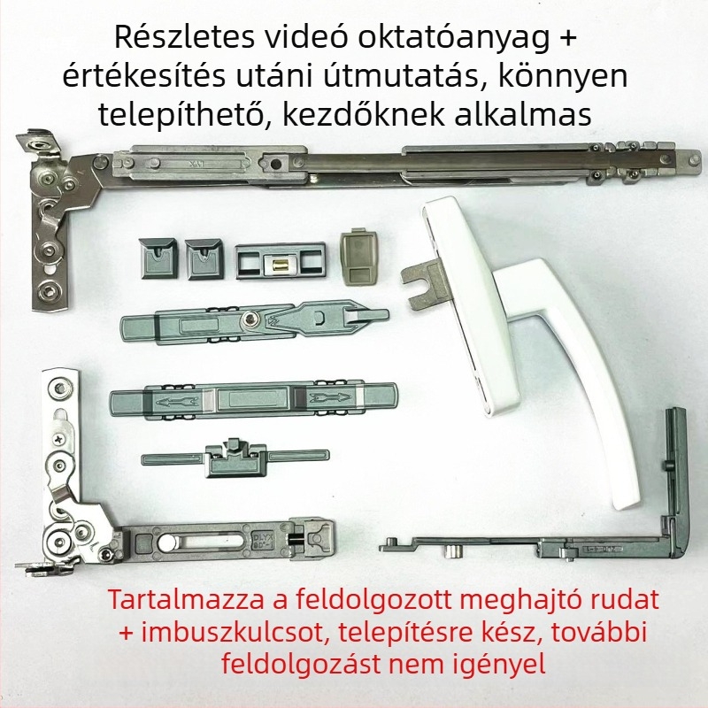 Rejtett pántok alumínium ajtókhoz és ablakokhoz – belső nyílású és belső dönthető kivitel