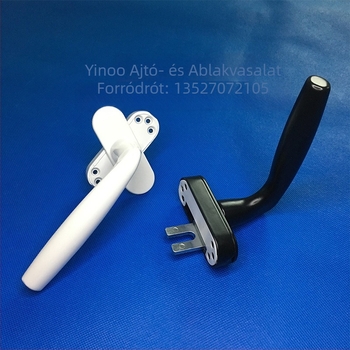 Yinuo YN045 cinkötvözet ablakkezelő, modern minimalist design, hőszigetelt alumínium ablakokhoz