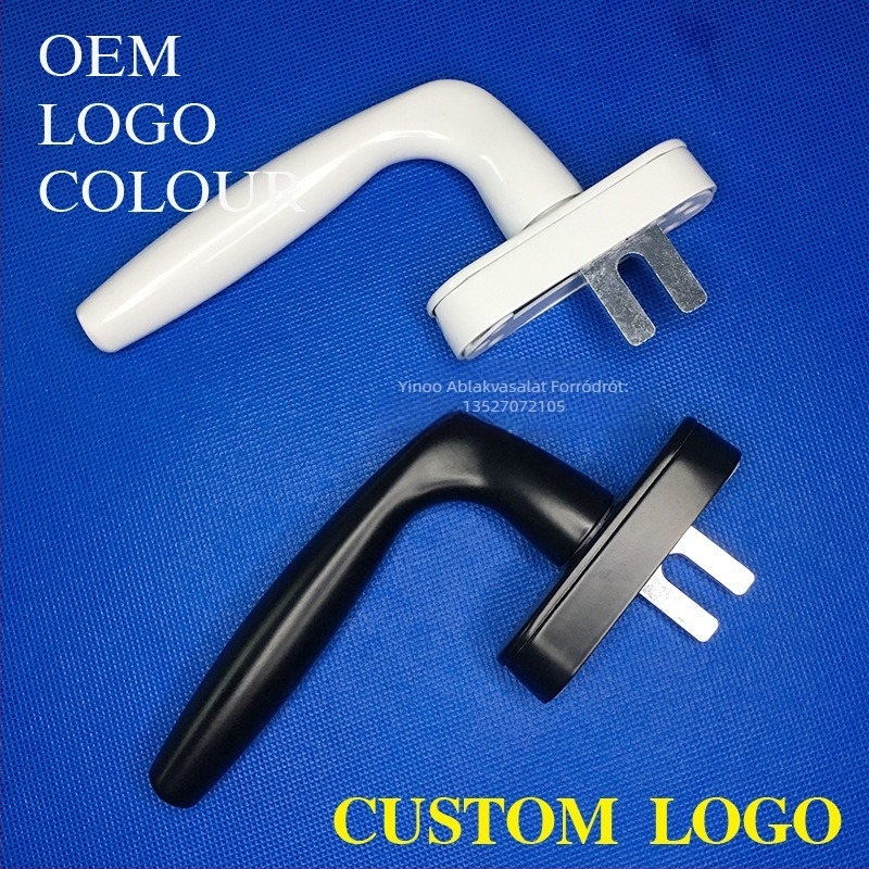 Yinuo YN045 cinkötvözet ablakkezelő, modern minimalist design, hőszigetelt alumínium ablakokhoz