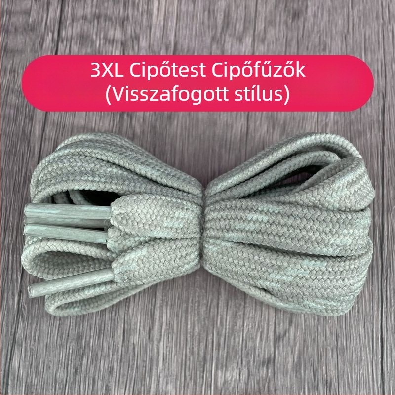 Cipőfűzők Paris Dad Shoes 3XL mérethez, feneo-hatású zsinóros csúcs a cipőnél, bézs sík csíkok, DIY eredeti szín beillesztés