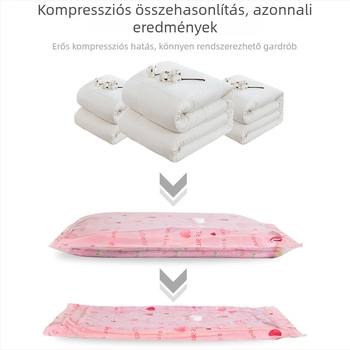 Vákuumos tömörítő táska paplanok és ruhák tárolására, háztartási használatra, modell A505