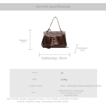 2025-ös új matt női táska, mindennapi viselet, Melard stílusú váll- és crossbody táska