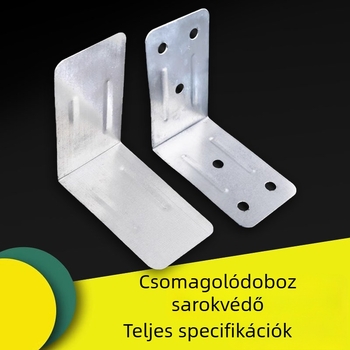 Vasból készült sarkvédő fa dobozokhoz
