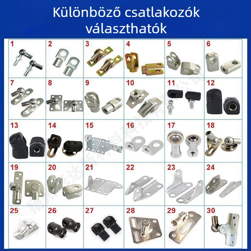 Gázrugós ablak-támasztó rúd
