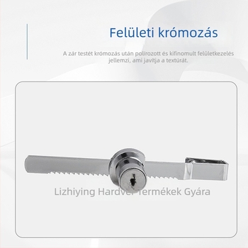 328A Fiókzár üveg vitrinekhez