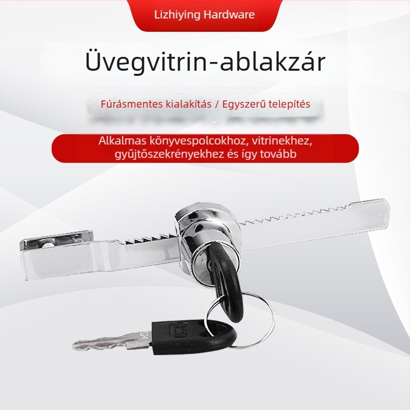 328A Fiókzár üveg vitrinekhez