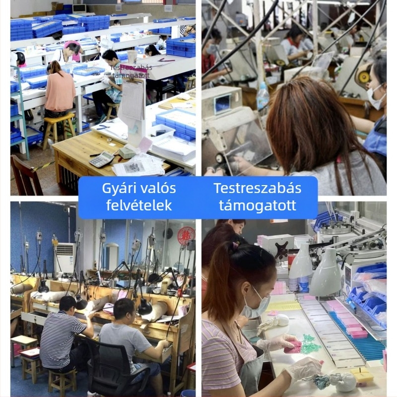Vietnam homok-arany nyaklánc készlet kettős víz-hullám lánccal, karkötő és bokalánc