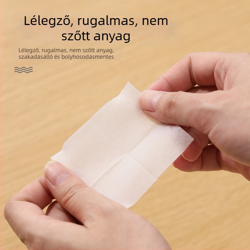 Ragasztó-eltávolító nedves törlőkendők üvegtisztításhoz, hordozható, háztartási általános használatra